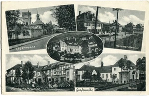 AK GRAFENWÖHR Mehrbild, Lagerwache, Kommandantur, Militär-Gasthof etc 30er - Bild 1 von 1