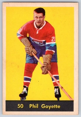 PHIL GOYETTE 1960-61 PARKHURST 60-61 #50 EX/EX+           73695 - Image 1 of 2