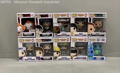 Funko Multicolor Exclusive TV Movie Character Figurine Collection Set Of 10 - Image 1 of 4