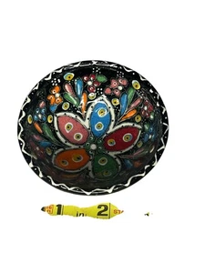 Small 2” Handcrafted Painted Decorative Bowl - Picture 1 of 3