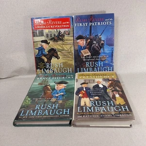 Rush Revere Lot of 4 Books by Rush Limbaugh Lot Hardcover Kids History  - Bild 1 von 6