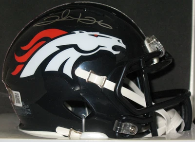Clinton Portis Autograph Signed Mini Helmet BAS Certified Denver Broncos Auto - Image 1 of 4