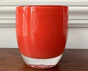 GLASSYBABY SEATTLE SUNSET  HANDBLOWN GLASS  0084 Pre-Triskelion With Label - Picture 1 of 5
