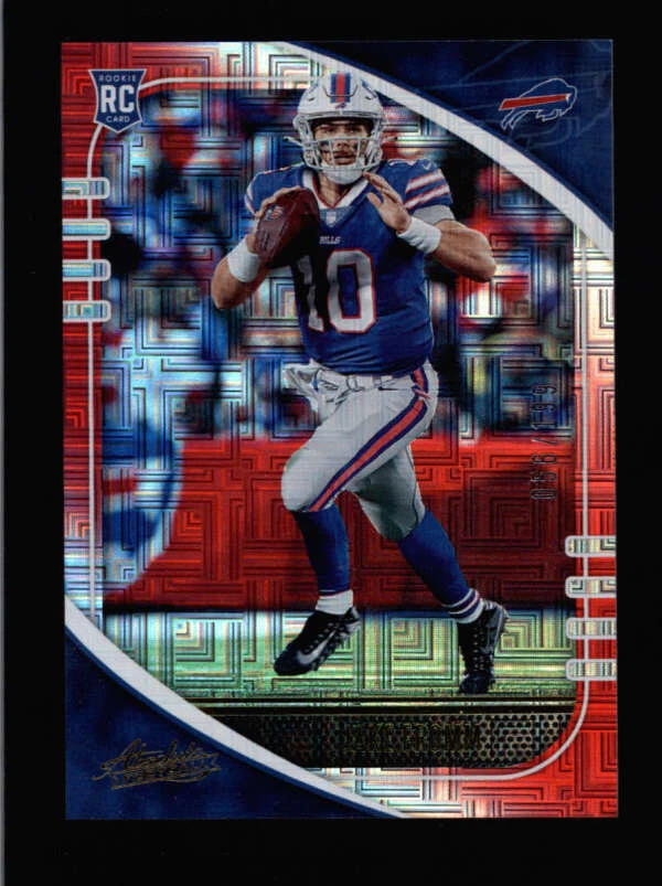 JAKE FROMM 2020 PANINI ABSOLUTE #143 RED ROOKIE CARD RC #056/199 BC4953 - Image 1 of 1