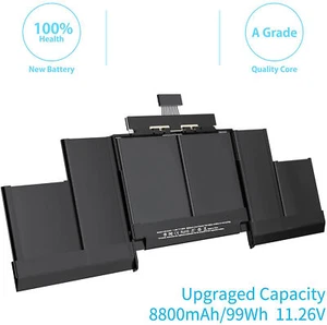 Batería para A1494 Apple MacBook Pro 15"" Retina A1398 finales de 2013 mediados de 2014 2015 NUEVO - Imagen 1 de 12