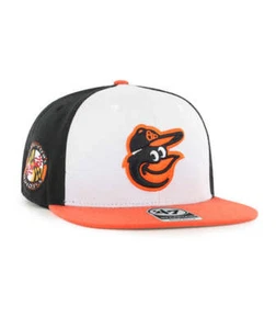 Baltimore Orioles '47 Brand Sure Shot Captain Home Snap Back Hat - Picture 1 of 3