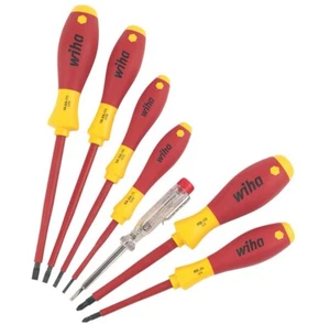 Wiha SoftFinish Mixed VDE Screwdriver Set 7 Pack - Picture 1 of 2