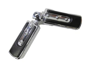 OEM Harley Davidson CVO ESTRIBERAS LADO HIERRO CROMO Y GOMA TOURING SOFTAIL + - Imagen 1 de 3