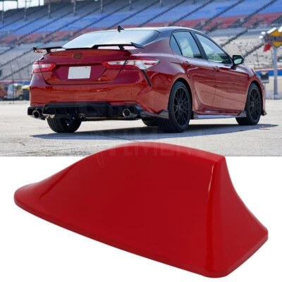 For Toyota Camry Corolla Red  Fin Roof Antenna Cover Car Auto Decor Aerial - Image 1 of 4