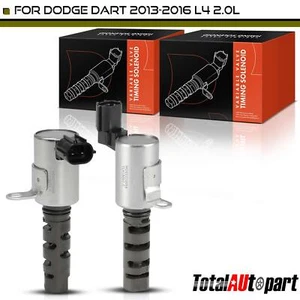 2x Engine Variable Valve Timing (VVT) Solenoid for Dodge Dart Intake & Exhaust - Picture 1 of 8