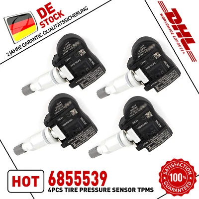 4* Original BMW 3er F30 F31 GT F34 Reifendrucksensor RDKS 6855539 707355-10 NEU - Bild 1 von 4