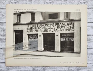 1925 Moderne Stil Frankreich Velde Fassade Kaufhaus Mallet Stevens Wasmuth Tafel - Bild 1 von 2
