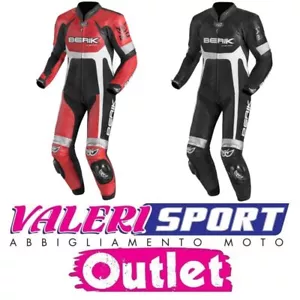 BERIK LS1 10719K SUIT CANGURO RED BLACK REPLICA MOTOGP SBK DUCATI HONDA KAWA - Bild 1 von 1