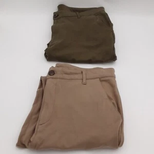 True classic men’s pants 34 bundle 2 Casual office stretchy outdoor hiking green - Picture 1 of 14