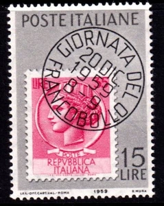Italy 1959 Stamp Day Mint MNH SC 793 - Picture 1 of 1