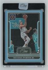 2022-23 Panini One and One Basketball Blue Michael Porter Jr. 19/40 #26 AL3