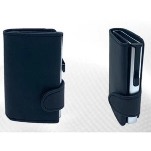 Portafoglio, Portacarte EASYCARD ECOPELLE, C/P.CARTE SILVER (Colore Nero/Black) - Imagen 1 de 4