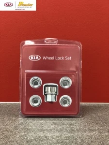 NEW 2018-Current Kia Stinger Wheel Locks for (19" wheels) J5F44 AU000 - Picture 1 of 3