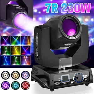 Sharpy 230W 7R Moving Head Beam Light 16+8Prism DMX Effect StageLight Disco Club - Picture 1 of 26