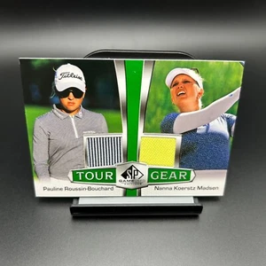 2024 SP Game Used #TG2-RM Pauline Roussin-Bouchard Nanna Koerstz Madsen Patch - Picture 1 of 2