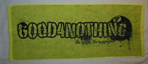Good 4 Nothing Japan Japanese Punk Band Concert Towel 35" x 13" Yellow & Black - Picture 1 of 5