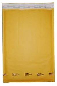 400 #4 9,5x14,5 Kraft Luftpolster Umschlag Versandtaschen - Bild 1 von 1
