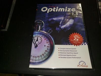 2006 Pc Pitstop Optimize 1.5 for Windows Xp, 2000, Me and 98 - Image 1 of 2
