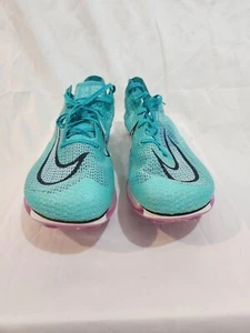 Nike Men's Air Zoom Victory 'Hyper Jade Hyper Violet' Track Spikes CD4385-300 - Picture 1 of 6