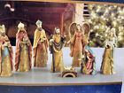 Deluxe Nativity Set Robert Stanley The Promise Of Christmas Scripture 2011