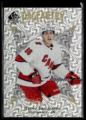 2021-22 Sp Authentic pageantry Teuvo Teravainen #P-45 H7R2D - Image 1 of 2