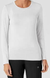 WonderWink - Women's Long Sleeve Silky Underscrub Tee -New w/Tags - L / XL / 2XL - Picture 1 of 1
