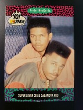 1991 ProSet MusiCards YO MTV Raps Super Lover Cee Casanova Rud RC card #75