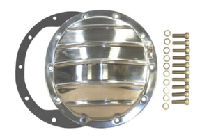 Polished Aluminum 10-Bolt Differential Cover for 8.5 Inch Ring Gear, Fits Chevy/ - Picture 1 of 1