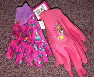 Kids Midwest Gloves Garden Girls Barbie Toddler Jersey or Gripping Gloves CHOICE - Picture 1 of 6