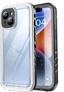 SPORTLINK für iPhone 14 wasserdichte Hülle - stoßfest robust vorne und klar - Bild 1 von 5