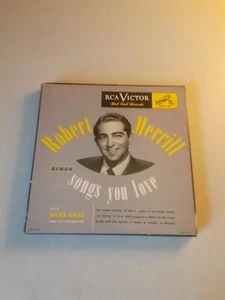 Robert Merrill Sings Songs You Love w Russ Case (4 x 45 rpm, 1949) EX, Red Vinyl - Picture 1 of 12