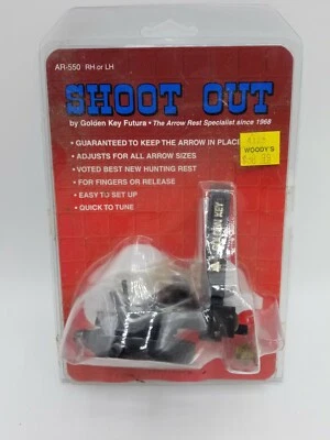 Golden Key Futura Shoot Out Arrow Rest AR-550 RH or LH - Image 1 of 2