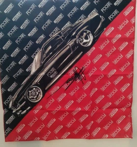 Chip Foose Design - Lincoln Electric - Foose signiertes Bandana Mustang Taschentuch - Bild 1 von 7