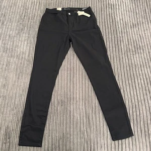 Levis High Rise Leggins Womens 32x30 Black Skinny Stretch Classic Core - Picture 1 of 13