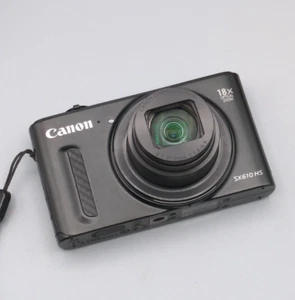 Canon PowerShot SX610 HS 20,2MP 18x Digital Camera Black, Charger, SD, Great! - Photo 1/21