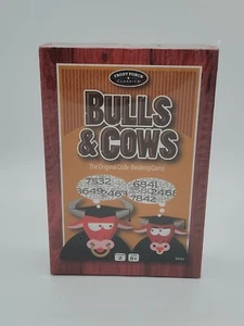 Bulls & Cows Code Breaking Board Game - Front Porch Classics Factory Sealed -New - Picture 1 of 5