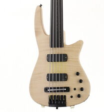 Electric Bass Guitar NS DESIGN CR5 RADIUS BASS Fretless 00153 headless USED for sale