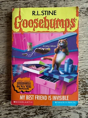 Goosebumps #57 My Best Friend Is Invisible Vintage *1st Print* Foto 1 de 3