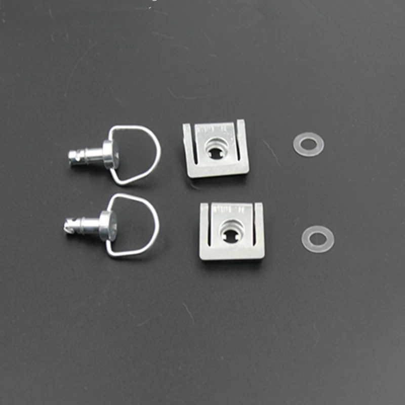 Tornillos de sujeción de clip para guardabarros carenado de carrera giro anillo en D de liberación rápida para motocicleta Foto 1 de 4