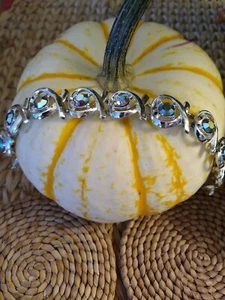 Pulsera vintage de diamantes de imitación aurora boreal - Imagen 1 de 4