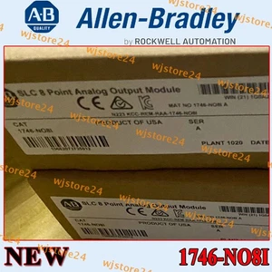NEW PLC 1746-NO8I SLC 500 Series 8-Channel Analog Input Module New AB - Picture 1 of 3