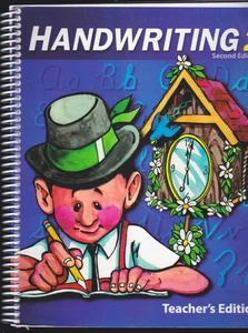 BJU-Presse: Handschrift 2 für christliche Schulen - Lehrerausgabe 2. Spirale sehr guter Zustand - Bild 1 von 4