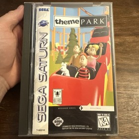 Theme Park (Sega Saturn) Complete CIB - Tested - Authentic