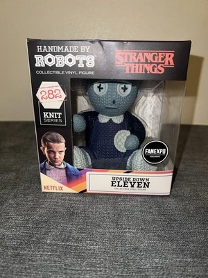 手工制作机器人:陌生人事物“Upside Down Eleven”针织乙烯基 MegaCon #282 — 第 1/4 张图片