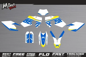Graphics Kit Husaberg FE 2006 2007 2008 Premium Decals Stickers Design - Picture 1 of 7